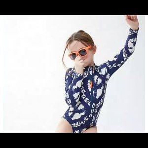 J. crew Crewcuts one piece long sleeve swimsuit size 10